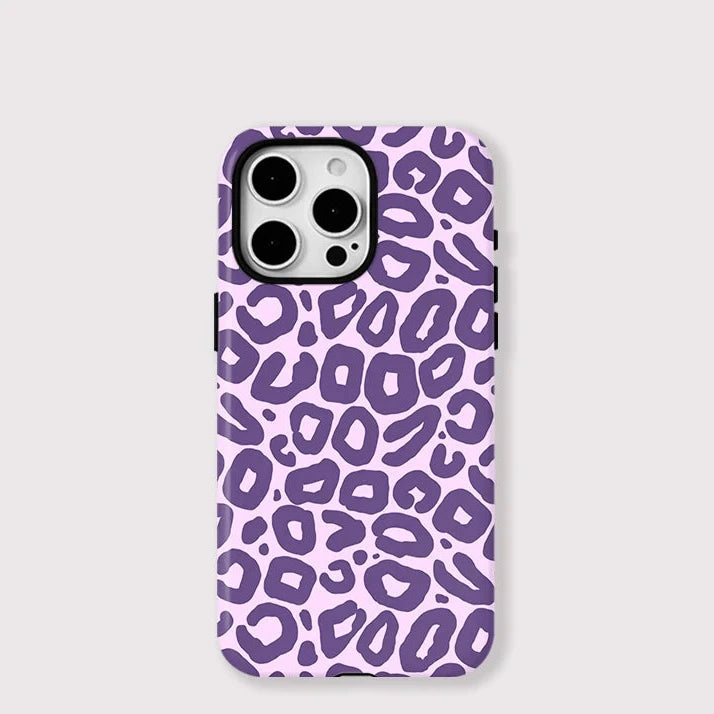 Luxury Leopard Print MagSafe Case for iPhone 16–11 | Magnetic Charging Cover