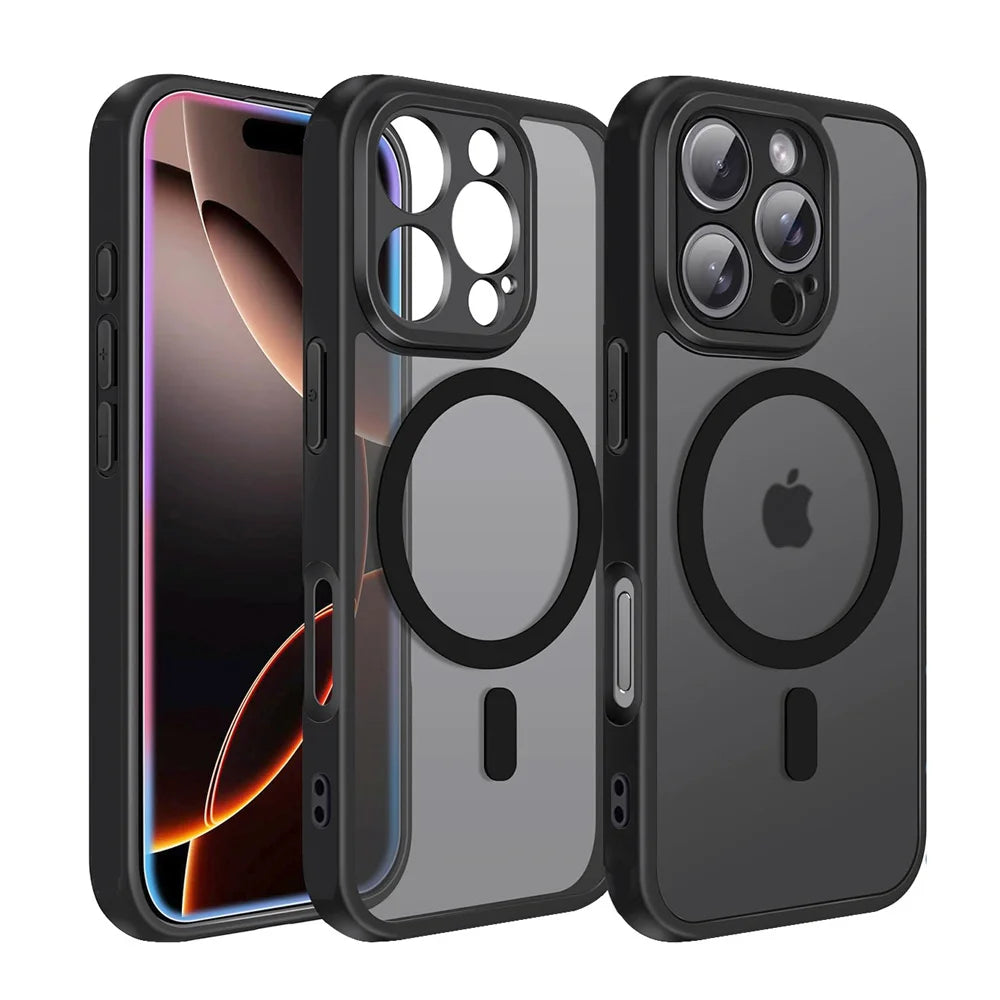 iPhone Magsafe Magnetic Armor Case – iPhone 15/16 Pro Max & Plus