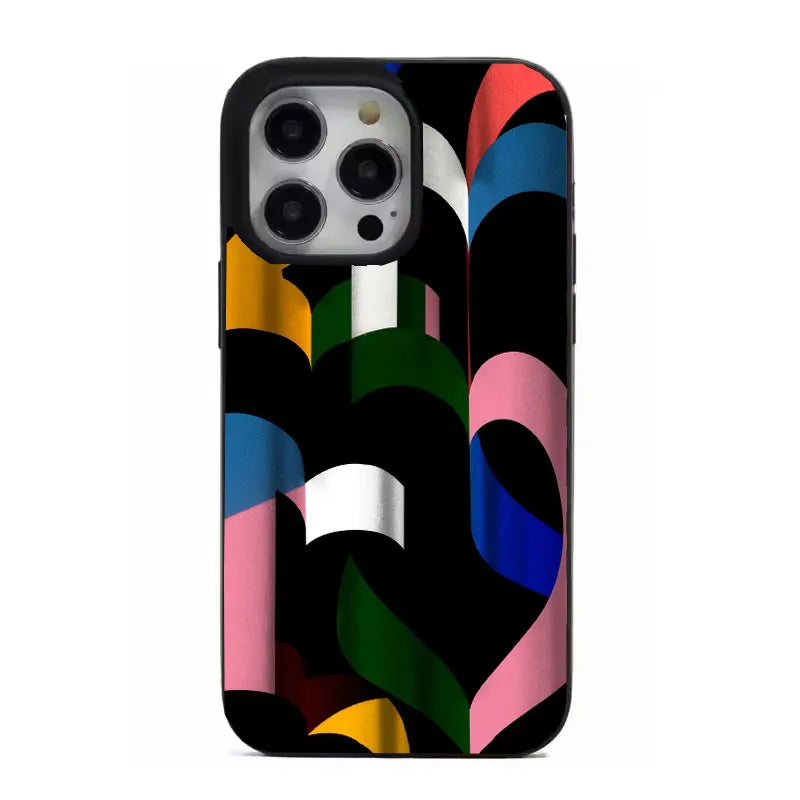 iPhone Case Ins Spain Fashion Simple Art Vision 11–16 Series