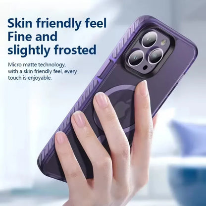 Matte Shockproof MagSafe Case for iPhone 11–16 Pro Max with Wireless Charging