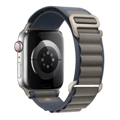 Nylon Alpine Strap for Apple Watch Ultra & Series 9–3 | 49–40mm Sport Band