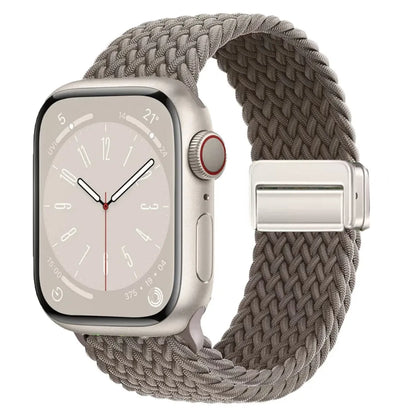 Nylon Braided Band for Apple Watch Ultra & S10–S3 | Soft Durable Strap