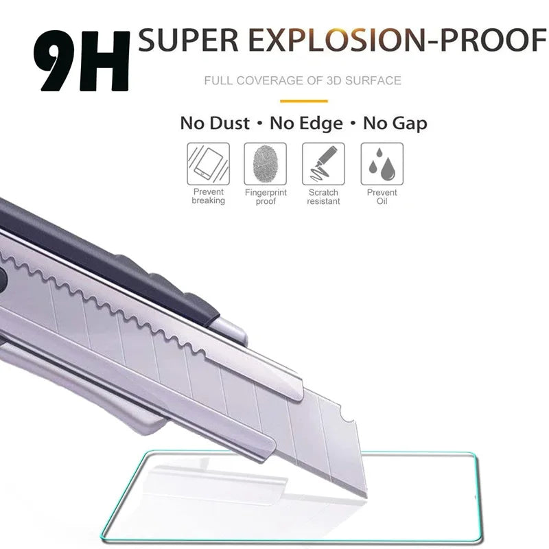 4PCS Tempered Glass Screen Protector for Google Pixel 9 8 7 6 5 4 XL 3 Series