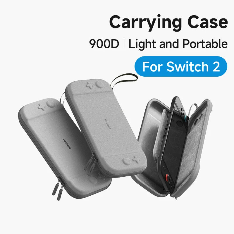 Portable Hard Shell Carrying Case for Switch 2 – Travel & Accessories Protection
