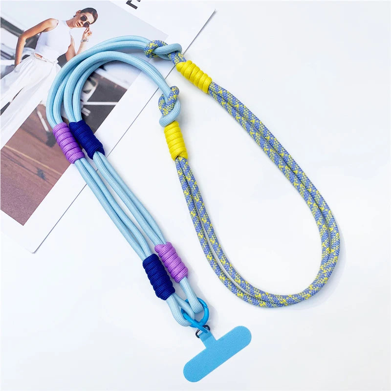 3 in 1 Crossbody Mobile Phone Hanging Rope – Neck, Wrist & Cup Strap