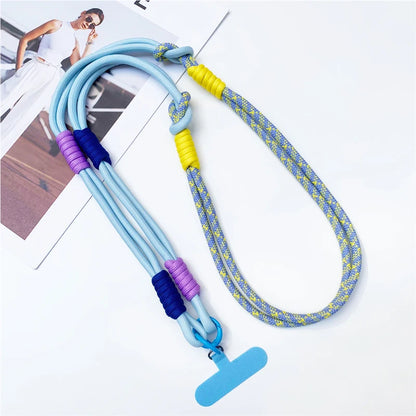 3 in 1 Crossbody Mobile Phone Hanging Rope – Neck, Wrist & Cup Strap