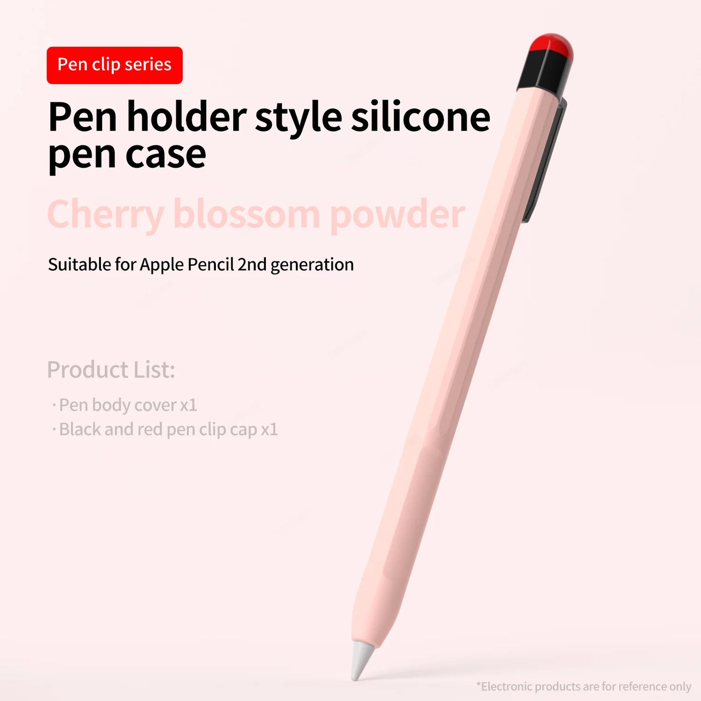 Silicone Case for Apple Pencil Pro 2024 & 2nd Gen – Soft Protective Sleeve