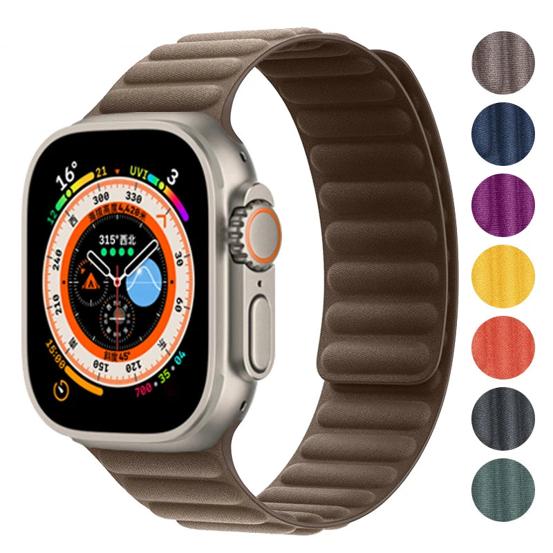 FineWoven Magnetic Loop Strap for Apple Watch Ultra 2 & Series 10/9/8/7/SE – All Sizes