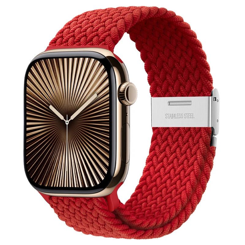 Braided Loop Strap for Apple Watch – Series 4-10 & Ultra (40-49mm)