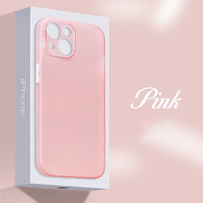 Silicone Candy Color Matte Case for iPhone 16 15 Pro Max Plus Mini