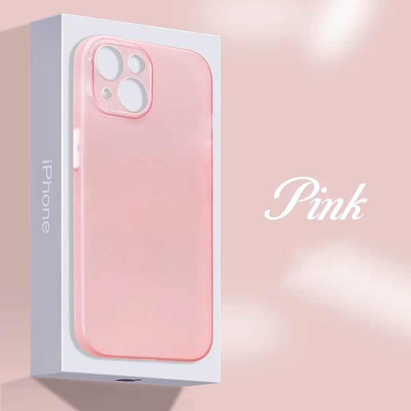 Silicone Soft Candy Color Matte Case for iPhone 14 13 12 Pro Max Plus Mini