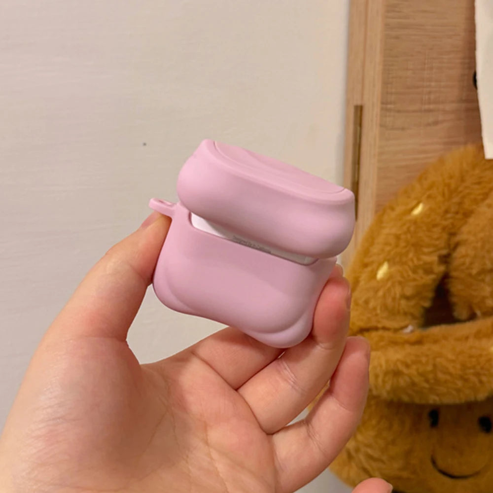 INS Water Ripple Silicone Shockproof Case for AirPods Pro 2 & AirPods 4