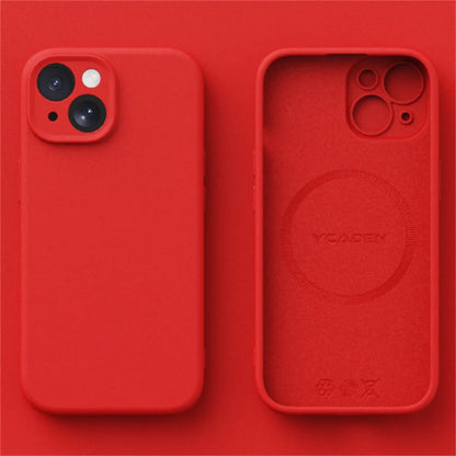 Liquid Silicone MagSafe Case for iPhone 16 Pro Max, 15 Pro, 14 Pro Max