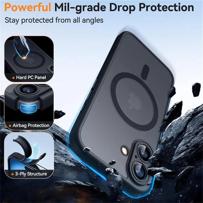 Magsafe Armor Case – iPhone 12/13 Mini & Pro Max Plus Matte Wireless Cover