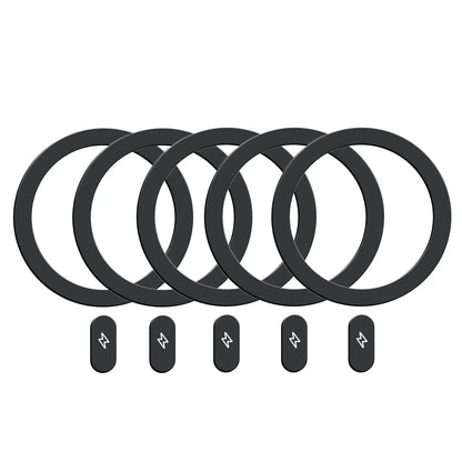 1–5pcs Metal Plate Ring for MagSafe Charger & Car Mount – iPhone 13–15