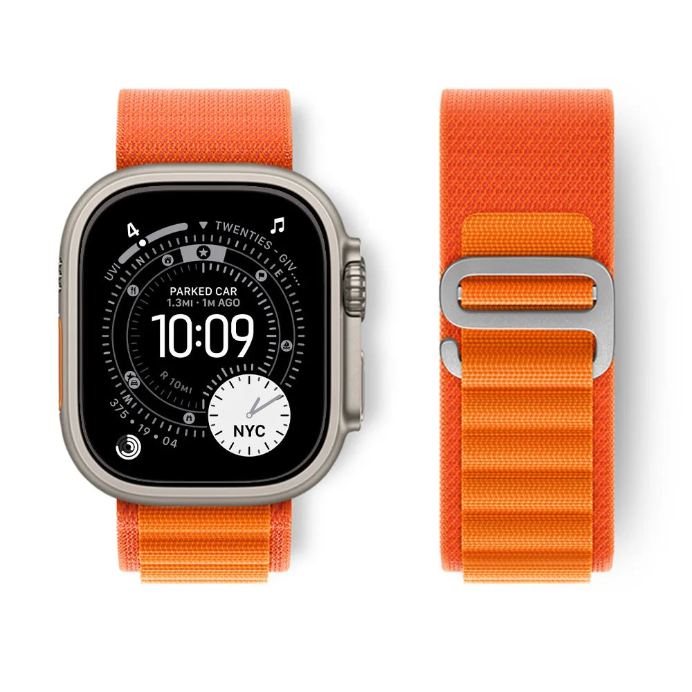 Alpine Loop Nylon Strap for Apple Watch Ultra 3 & Series 11–7