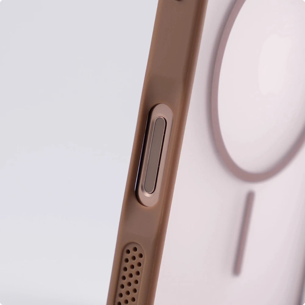 Matte Magnetic Shockproof Case – Full Lens Protection iPhone Pro Max 14/13/12