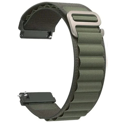 Nylon Loop Strap 20mm/22mm para Galaxy Watch 7 6 5 4 y Amazfit GTS