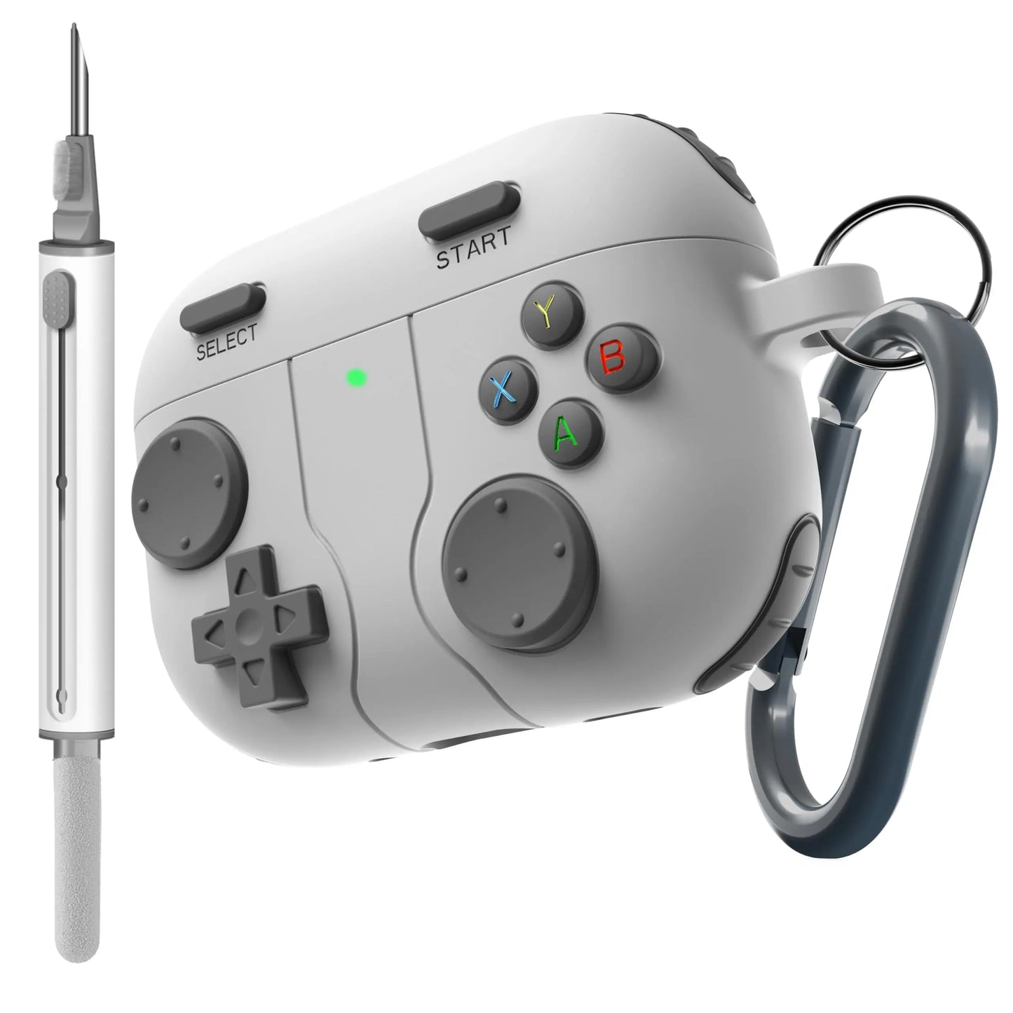 Secure Lock AirPods Pro 3 Case with Cleaner Kit and Keychain for 3rd Gen AirPods