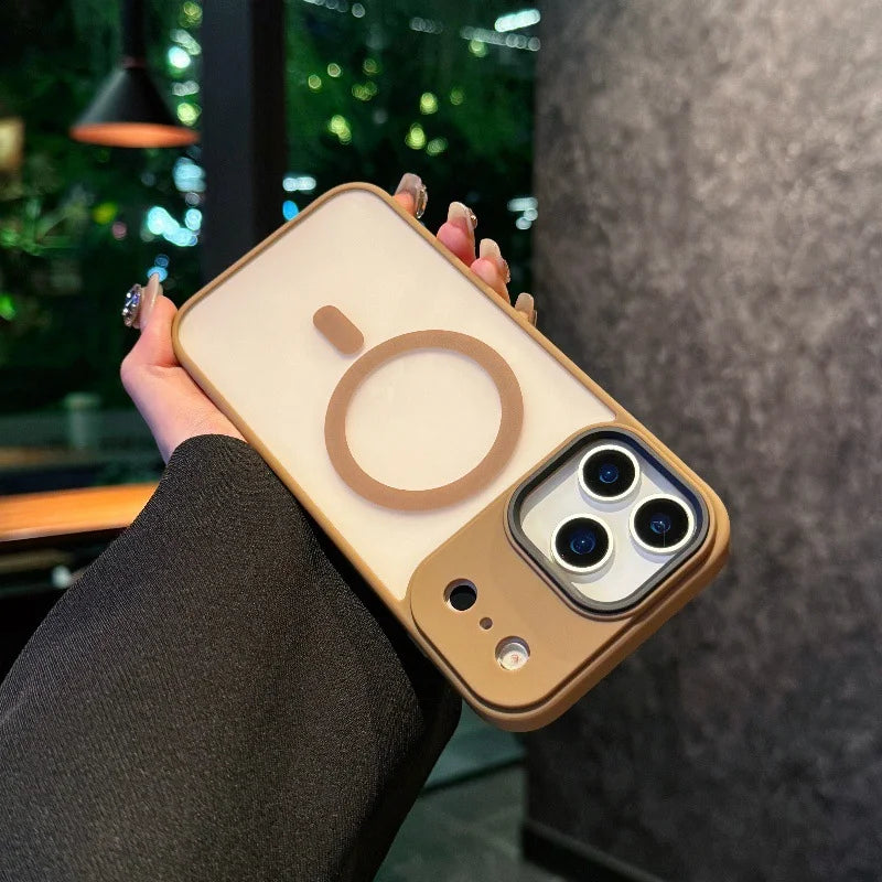 Translucent Frosted Matte Magnetic Case – iPhone 14 Plus/13/12 Pro Max