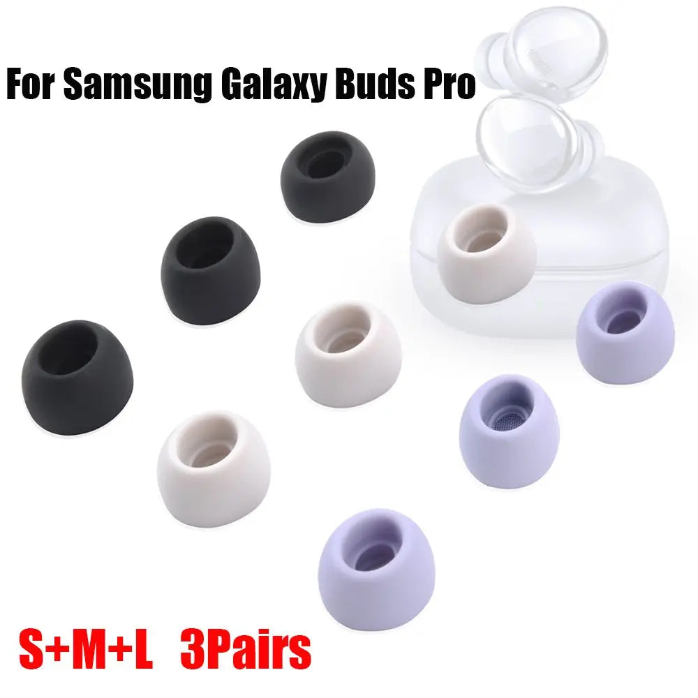 6PCS Silicone Ear Tips for Samsung Galaxy Buds Pro Earbuds Replacement