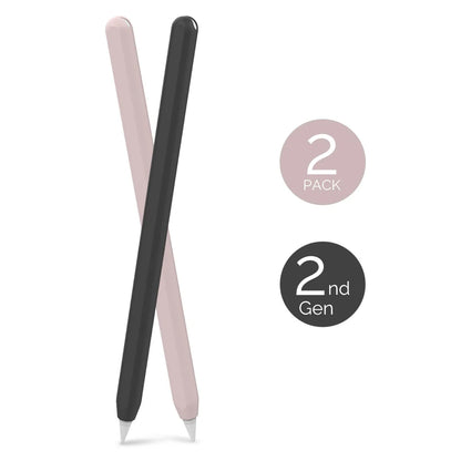 2-Pack Ultra-Thin Silicone Case for Apple Pencil Pro & 2nd Gen