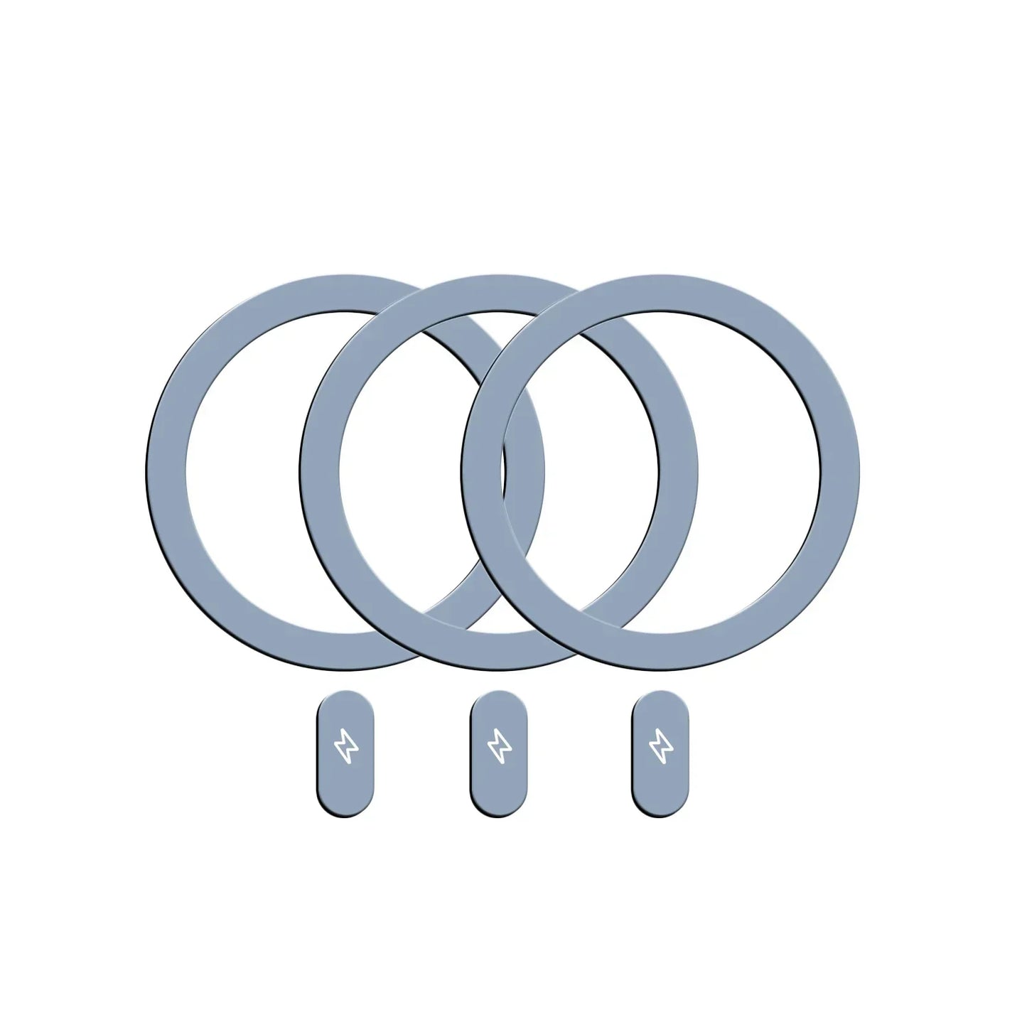 1–5pcs Metal Plate Ring for MagSafe Charger & Car Mount – iPhone 13–15