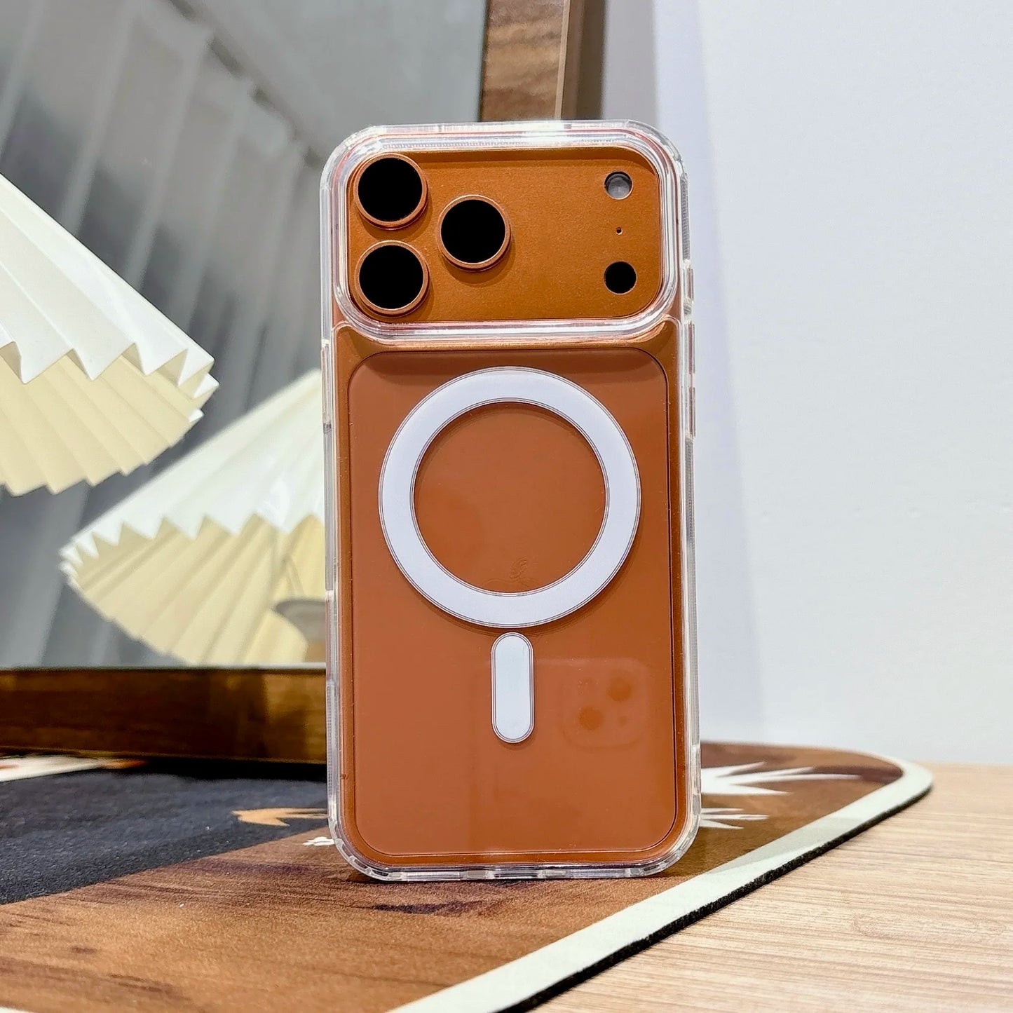 MagSafe Magnetic Clear Case for iPhone 7–17 Pro Max/Plus Wireless Charging Cover