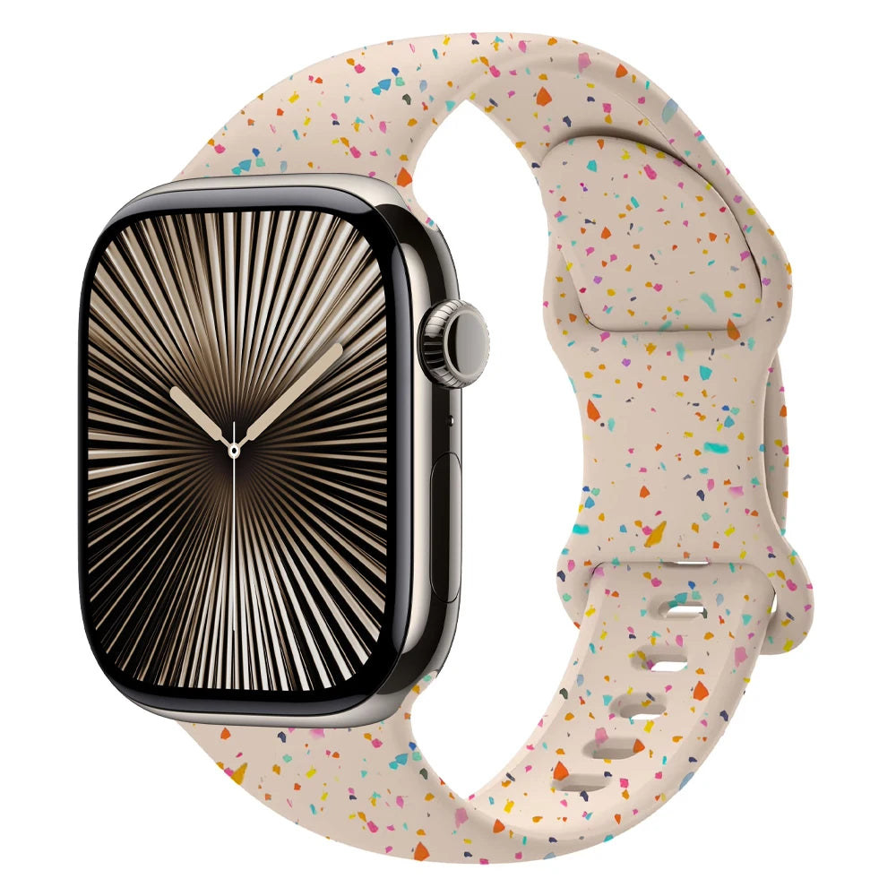 Sport Silicone Band for Apple Watch 49mm 45mm 41mm 38–46mm SE 10 9 8 7