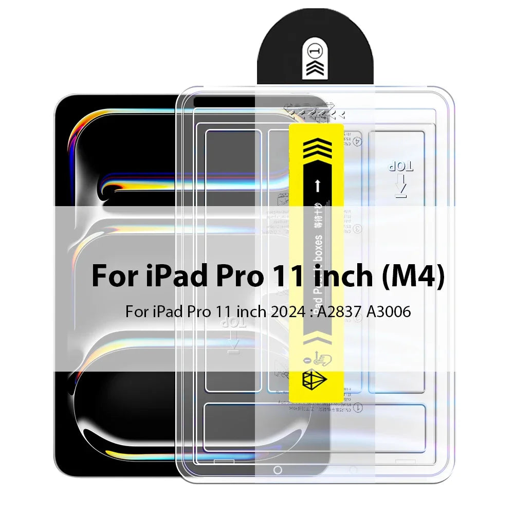 Tempered Glass Screen Protector For iPad Air Pro Mini 13 12.9 11 10 9 8 7