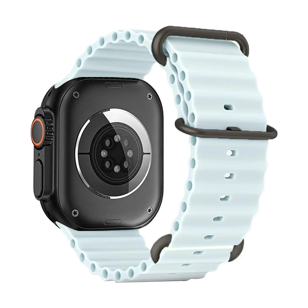 Ocean Band for Apple Watch Ultra 3/2 & Series 11–5 SE Sport Strap