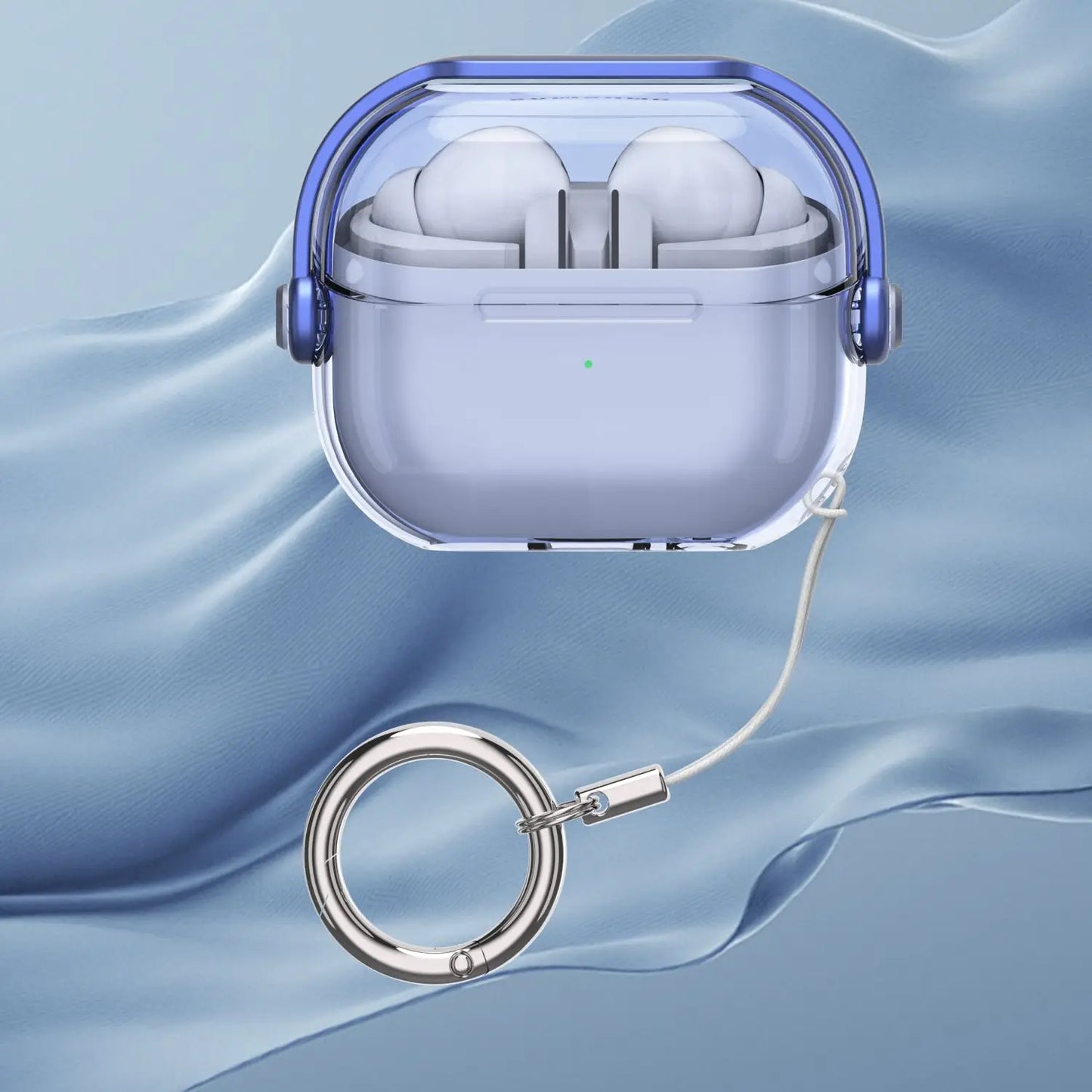 Shockproof Transparent Case with Lanyard for Galaxy Buds 3 Pro – Clear Cover