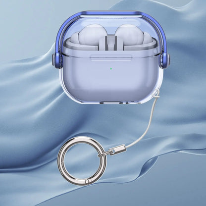 Shockproof Transparent Case with Lanyard for Galaxy Buds 3 Pro – Clear Cover