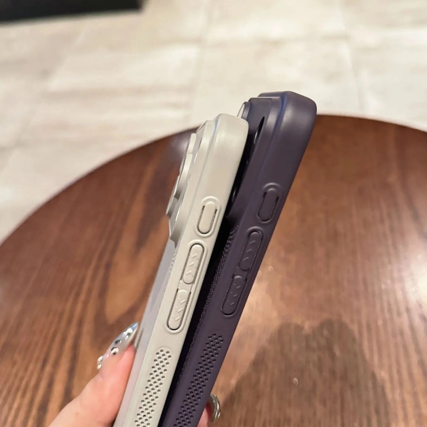 Cooling Grid Heat Dissipation Case For iPhone 11 / 12 / 13 Pro Max