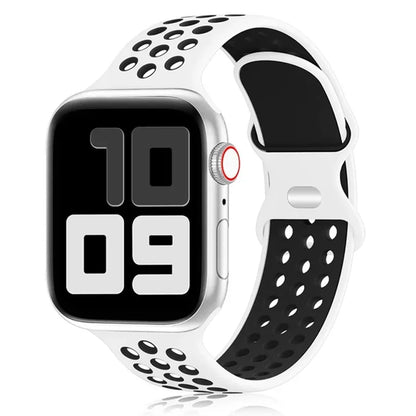 Silicone Strap for Apple Watch Ultra2 49/45/44/42/41/40/38mm Sport Wristband Band