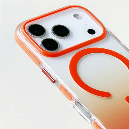 Gradient Matte Shockproof MagSafe Case for iPhone 17 Pro Max Hybrid Cover
