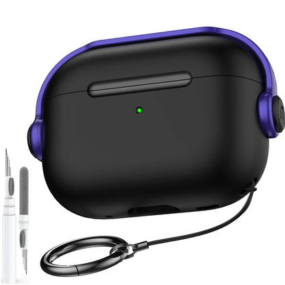 AirPods Pro 3 Case – Cute Music Design with Keychain & Cleaning Kit Included
