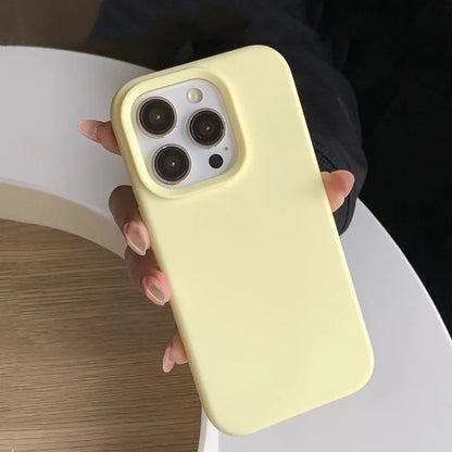 Colorful Silicone Back Cover Case for iPhone 11–14 Pro Plus