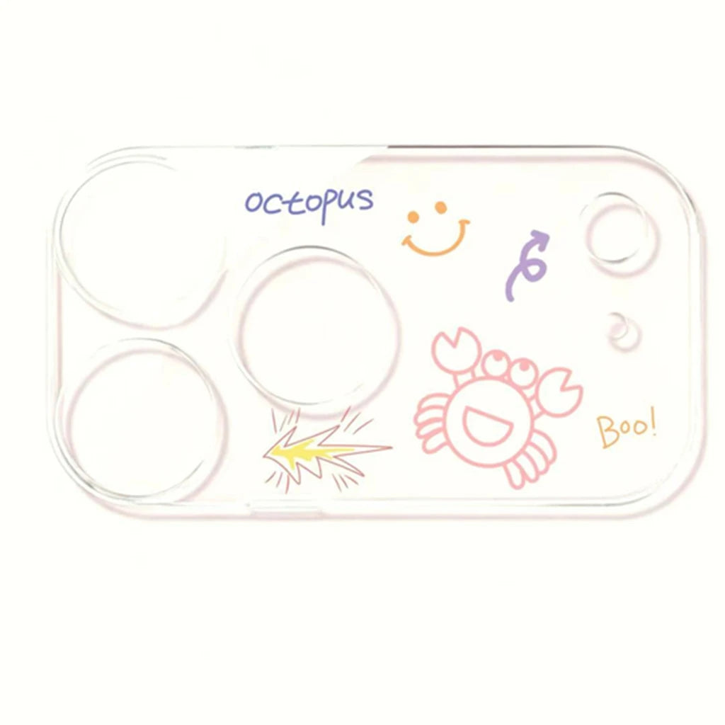 Cute Cartoon Animal Lens Cover for iPhone 17 Pro & 17 Pro Max