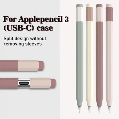 Retro Silicone Case for Apple Pencil 3 USB-C – 3rd Gen Stylus Cover