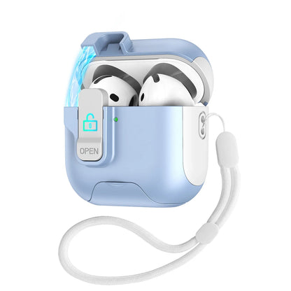 Magnetic Latch Case with Lanyard for iPhone 4/3/2/1 Pro & Wireless Earphones