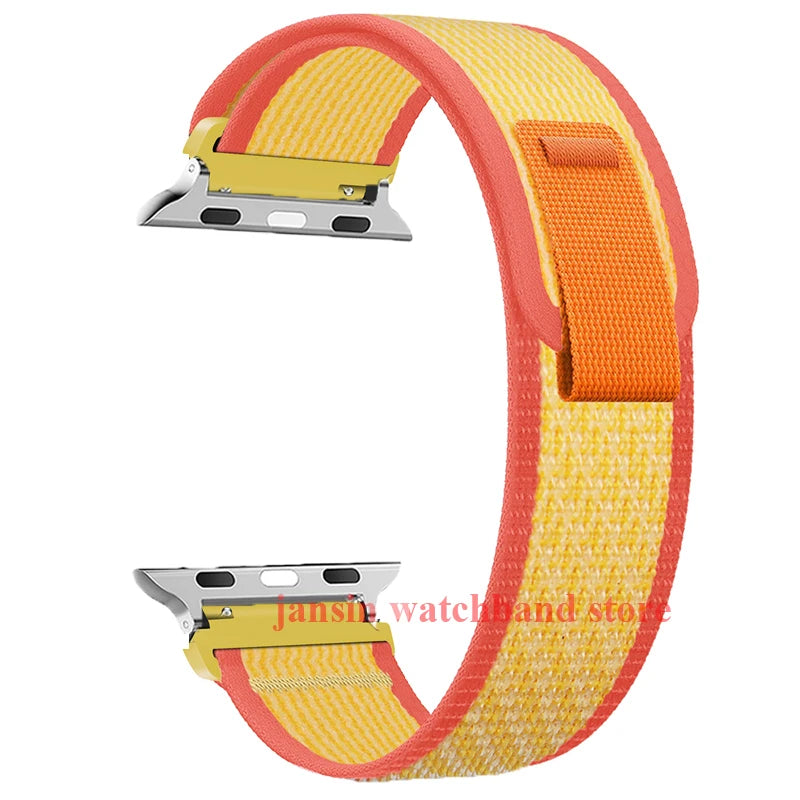 Alpine Nylon Loop Strap for Apple Watch Series 11–3 Ultra 3 49/46/45/44/42/41/40mm