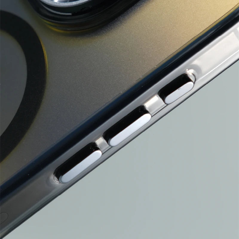 Invisible Lens Kickstand MagSafe Case for iPhone 16 15 14 13 12 Pro Max