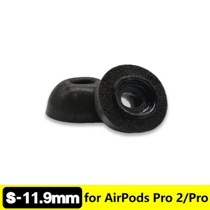 Memory Foam Eartips for AirPods Pro 1 & 2 – Soft & Case-Friendly Fit