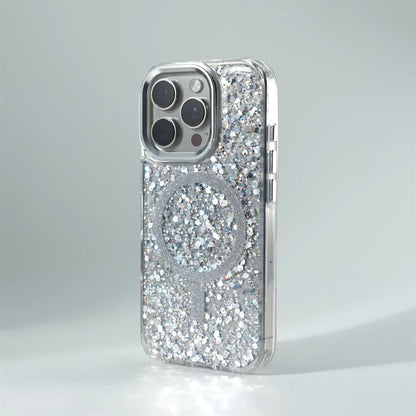 Glitter MagSafe Shockproof Case for iPhone 12/13/14 Pro & Pro Max