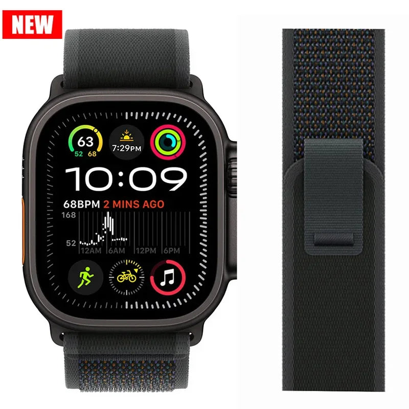 Watch Ultra 2 Trail Loop – Compatible 38–49mm iWatch Series 7/6/SE/8/9/10