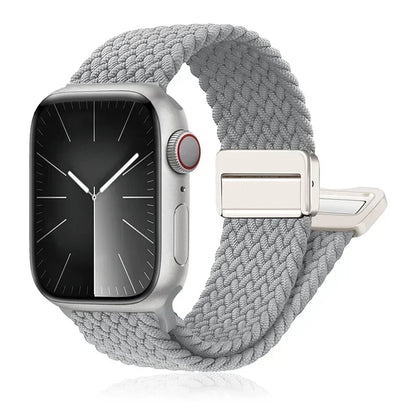 Braided Elastic Strap for Apple Watch Ultra & Series 10–5 SE Band