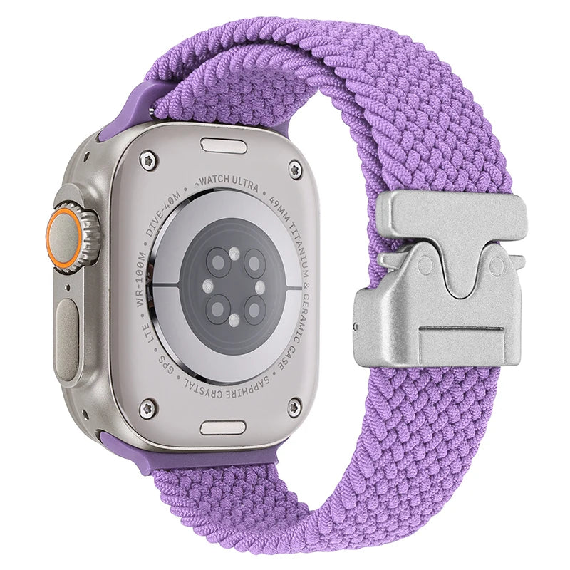 Parachute Braided Nylon Strap for Apple Watch Ultra 3/2/1 49mm–41mm