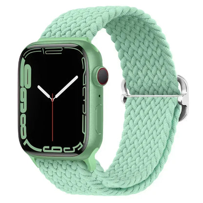 Braided Nylon Strap for Apple Watch Ultra 2/Series 10–4 Adjustable Band