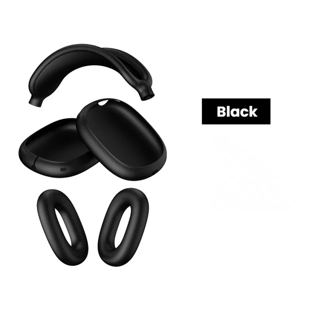 3 in 1 Soft Silicone Case for AirPods Max – Shockproof Headphones Cover